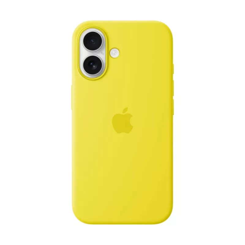 Apple Silikon Case mit MagSafe iPhone 16 Sternenfrucht