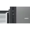 Siemens iQ300 KF96NVPEA French Door Side-by-Side Kühlschrank, 605 l (405 l + 200 l), silber