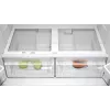 Siemens iQ300 KF96NVPEA French Door Side-by-Side Kühlschrank, 605 l (405 l + 200 l), silber