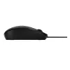 HP 128 Laser Kabel-Maus, beidhändig, Laser, USB Typ-A, 1200 DPI, Schwarz