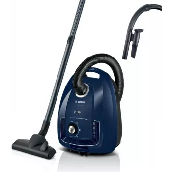 Bosch Serie 4 BGD38BU2 Staubsauger 4 l Bodenstaubsauger Trocken 600 W Staubbeutel