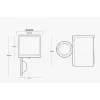 Samsung DV90BB7445GWS2 Wäschetrockner Freistehend Frontlader 9 kg Weiß