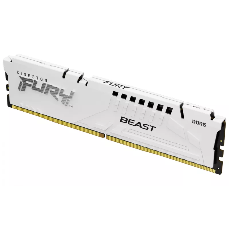 Kingston Technology FURY Beast 32GB 5600MT/s DDR5 CL36 DIMM (Kit of 2) Weiß EXPO