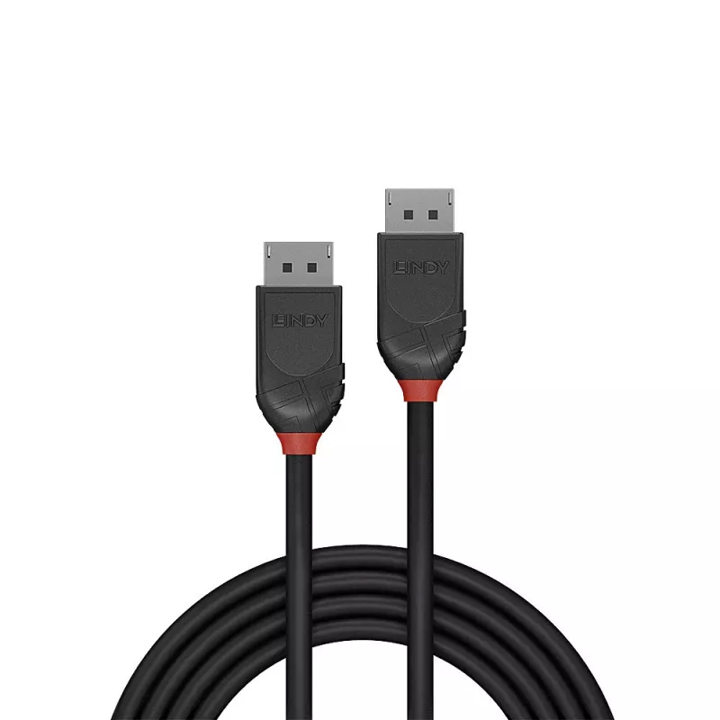 Lindy 3m DisplayPort 1.2 Kabel, Black Line, 3 m, DisplayPort, DisplayPort, Stecker, Stecker, 4096 x 2160 Pixel