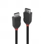DisplayPort-Kabel Lindy 2m DisplayPort 1.2 Kabel Black Line