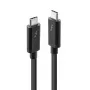 Lindy 1m Thunderbolt 3 Kabel, Passiv, Stecker, Stecker, 1 m, 20 Gbit/s, Schwarz, 60 W