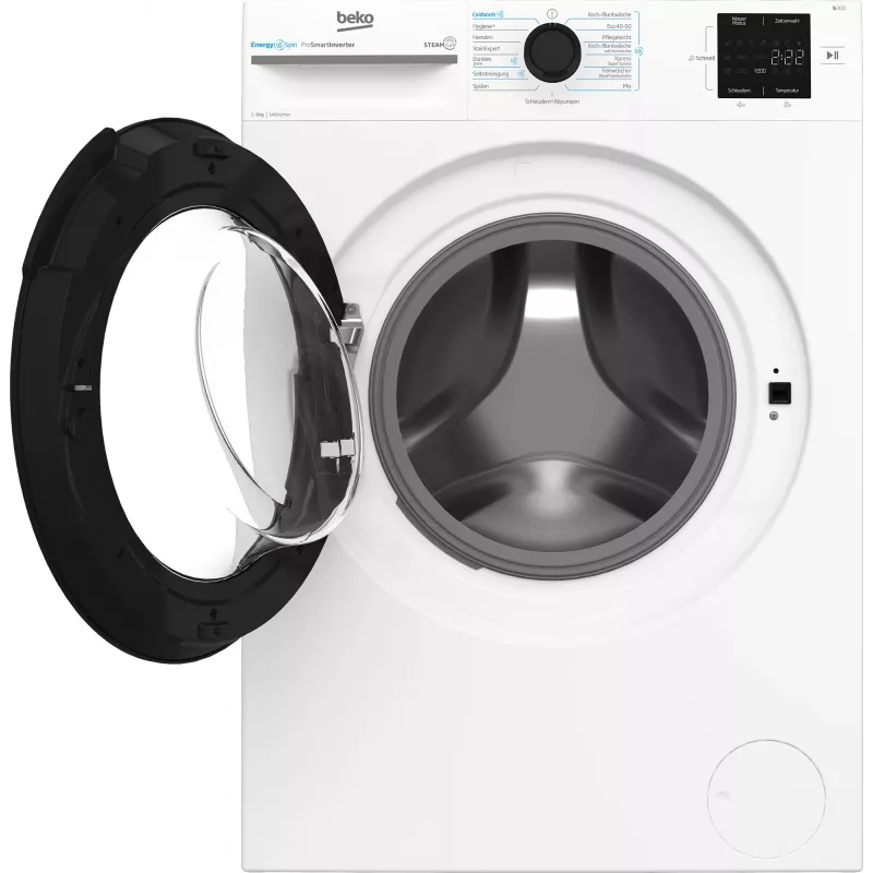 Beko b300 BM3WFU3941X Waschmaschine Frontlader 9 kg 1351 U/min Weiß