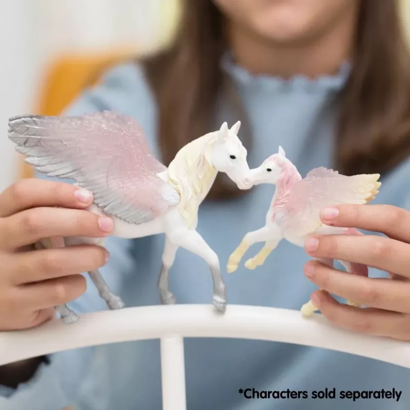 schleich BAYALA Sonnenaufgang-Pegasusfohlen, 5 Jahr(e), Einhorn / Pegasus, Einhörner & Feen, Mehrfarbig, Kunststoff