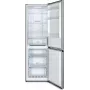 Hisense RB390N4BCC Kühl-/Gefrierkombination, 304 l (207 l Kühlteil, 97 l Gefrierteil), Energieklasse C, Edelstahl
