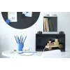 Shelf Room Copenhagen LEGO Brick 8 Shelf Schwarz, modulares Display-Regal