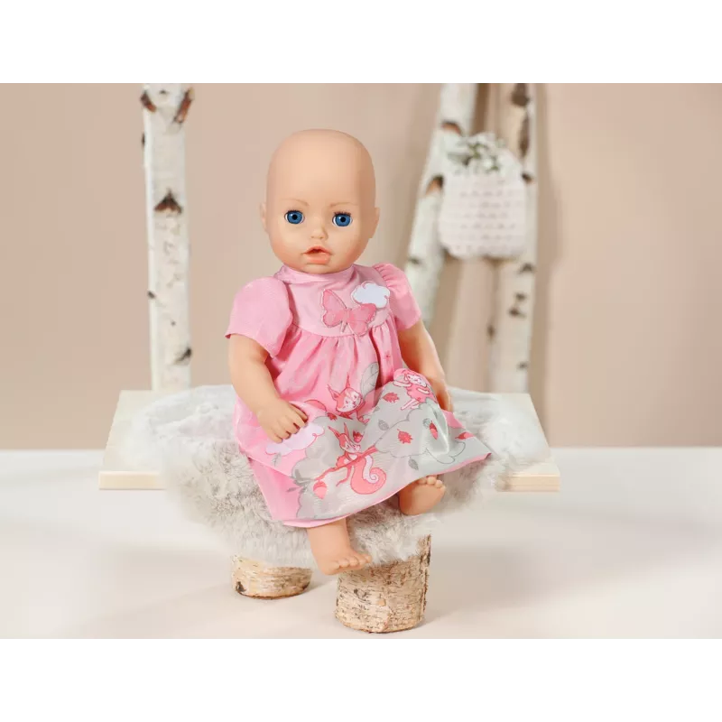 Baby Annabell Kleid pink 43cm Puppenkleid