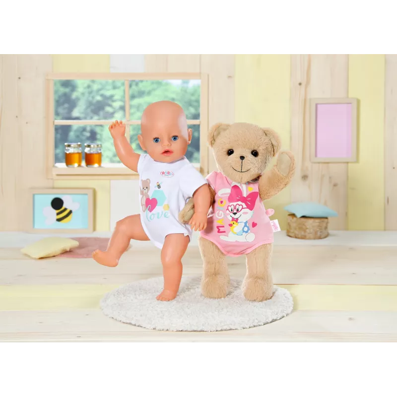 Spielzeugbär BABY born Bär weiß 0 bis 12 Jahre