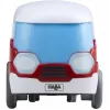 Bus HABA Kullerbu Momentum Motor Mini Bus Blau Grau Rot Weiß