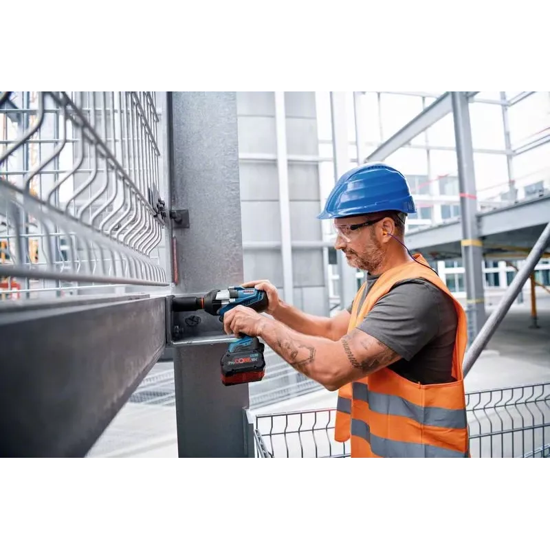 Bosch GDS 18V-1050 H Professional Akku-Schlagschrauber 18 V, 1050 Nm, 1750 U/min, 3/4" Außenvierkant, 2x ProCORE18V 5,5 Ah, L-BOXX, Blau/Schwarz