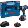 Bosch GDS 18V-1050 HC Professional Akku-Schlagschrauber 18 V, 1050 Nm, 1750 U/min, 3/4" Außenvierkant, 2x ProCORE18V 8,0 Ah, Bluetooth-Modul, L-BOXX, Blau/Schwarz