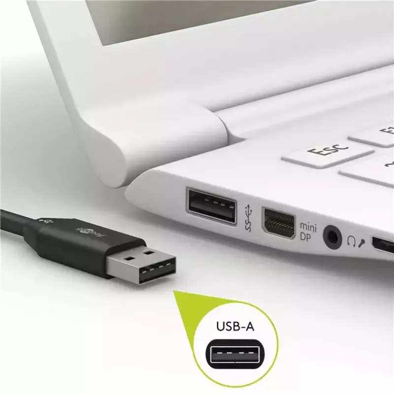 Goobay Lightning USB Lade- und Synchronisationskabel 1 m Lightning USB A CE MFi