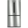 Bosch Serie 4 KFN96APEA Side-by-Side Kühl-Gefrierkombination, French Door, freistehend, 605 l (405 l + 200 l), Home Connect, Energieeffizienzklasse E, Edelstahl