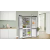 Bosch Serie 4 KFN96APEA Side-by-Side Kühl-Gefrierkombination, French Door, freistehend, 605 l (405 l + 200 l), Home Connect, Energieeffizienzklasse E, Edelstahl