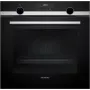 Siemens iQ500 HB578HBS7 Einbaubackofen 60 cm, 71 l, bis 275 °C, Pyrolyse, Home Connect, Energieeffizienzklasse A+, Schwarz/Edelstahl
