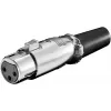 Mikrofonbuchse Goobay XLR female 3-polig