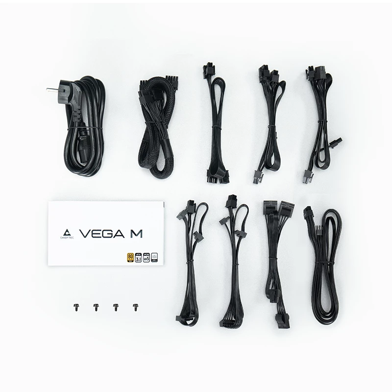 Chieftec Vega PPG-850-C Netzteil 850 W 20+4-Pin-ATX ATX Schwarz