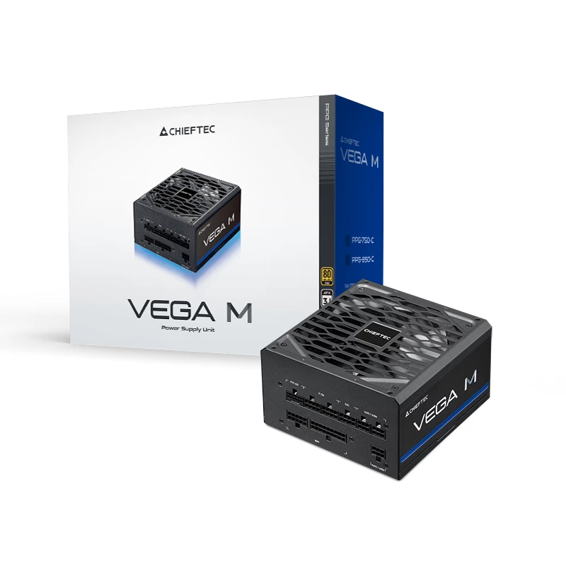Chieftec Vega PPG-850-C Netzteil 850 W 20+4-Pin-ATX ATX Schwarz