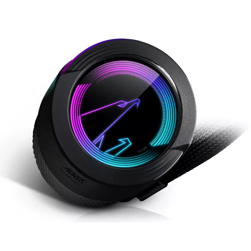 GIGABYTE AORUS WATERFORCE 240 Prozessor All-in-One-Flüssigkeitskühler 12 cm Schwarz
