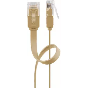 Netzwerkkabel Goobay 95883 RJ-45 Cat6 15 m Hellbraun