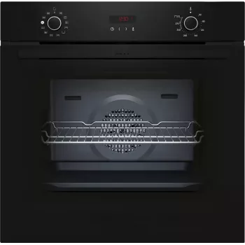Einbau-Elektrobackofen NEFF N 30 B2CVG6AK3 — 71 l, schwarz, Drehregler, elektronische Zeitschaltuhr, A+