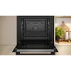 Einbau-Elektrobackofen NEFF N 30 B2CVG6AK3 — 71 l, schwarz, Drehregler, elektronische Zeitschaltuhr, A+
