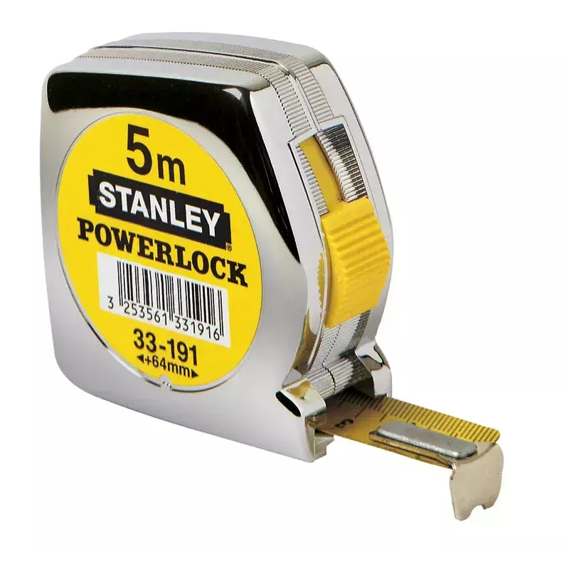 Stanley PowerLock 1-33-442 Maßband, 10 m x 25 mm
