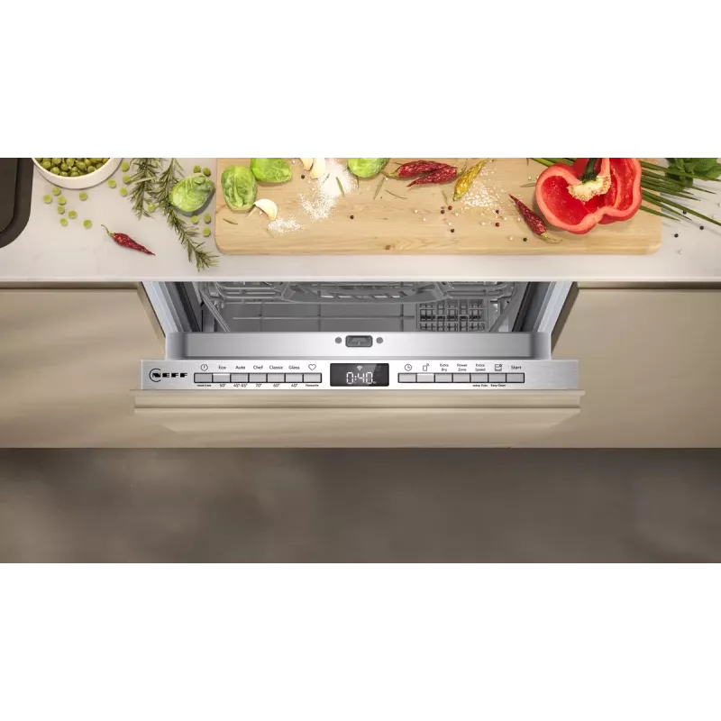 Geschirrspüler NEFF S853HKX20E vollintegrierbar Slimline 10 Maßgedecke, Home Connect, 46 dB