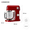 Kenwood kMix Küchenmaschine 1000 W 5 L Rot