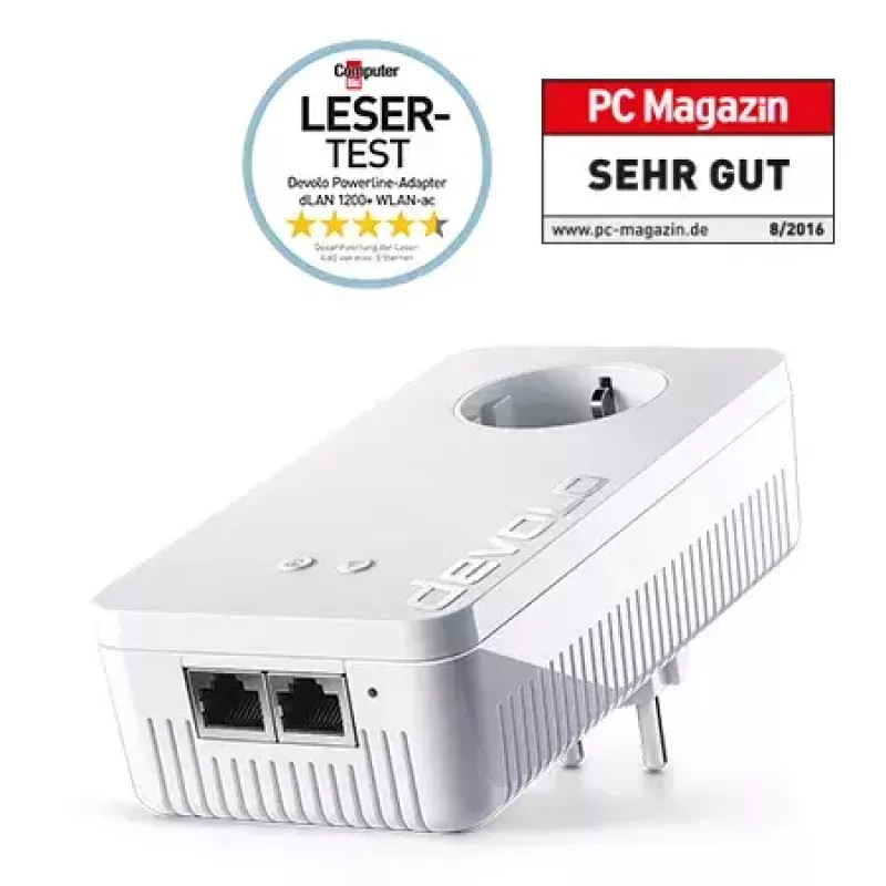 WiFi Repeater Devolo AC 1000 Mbit/s weiß