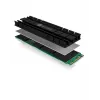 ICY BOX IB-M2HS-701 M.2 2280 SSD Kühlkörper, passiv, Aluminium, PC/PS5, Schwarz