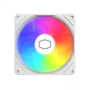 Cooler Master SickleFlow Edge 120 ARGB White Edition Gehäuselüfter, 120 mm