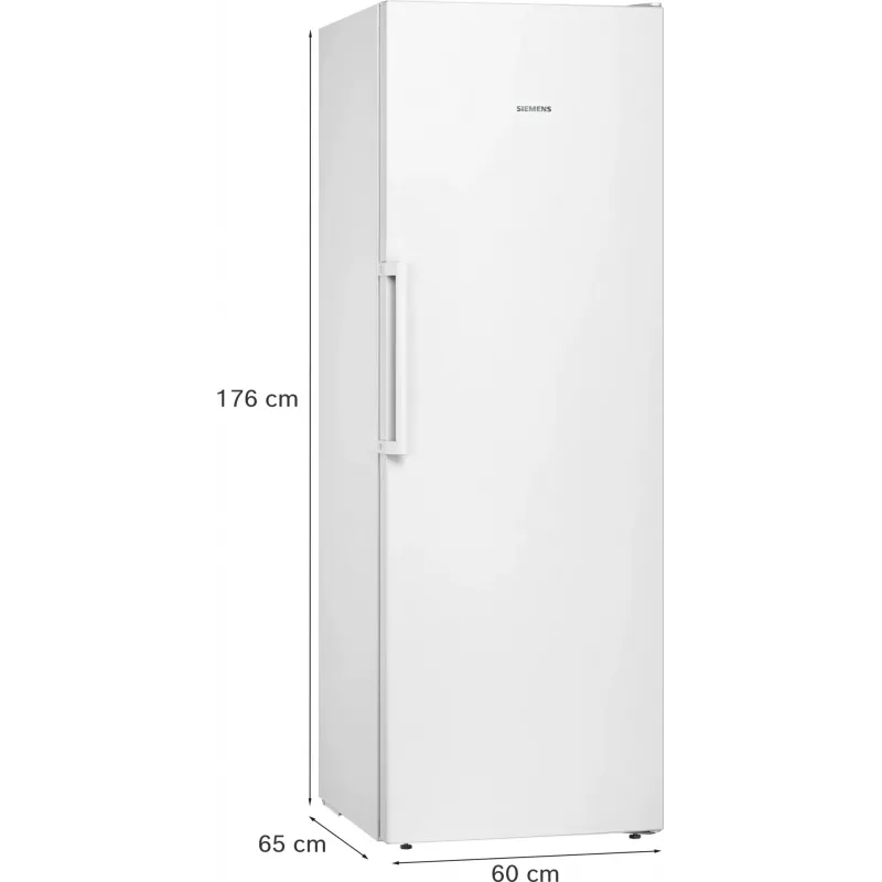 Siemens iQ300 GS33NVWEP Gefrierschrank, 225 l, Klasse E, Weiß
