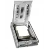 Icy Dock MB982IP-1S-1 Einbaurahmen 2,5 auf 3,5 Zoll, Silber