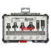Bosch Fräser-Set, 6-teilig, 6 mm Schaft