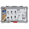 Bosch Fräser-Set, 6-teilig, 6 mm Schaft