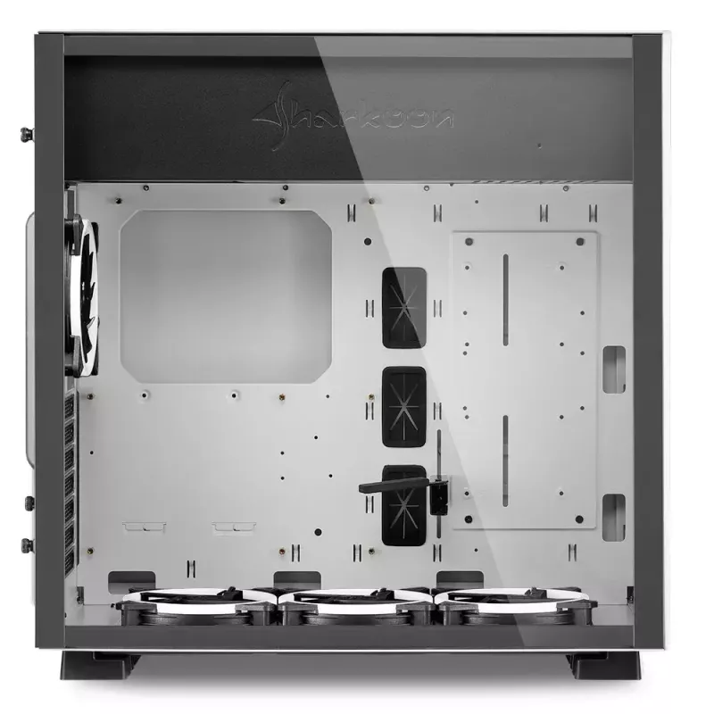 PC-Gehäuse Sharkoon Pure Steel RGB Midi Tower Weiß