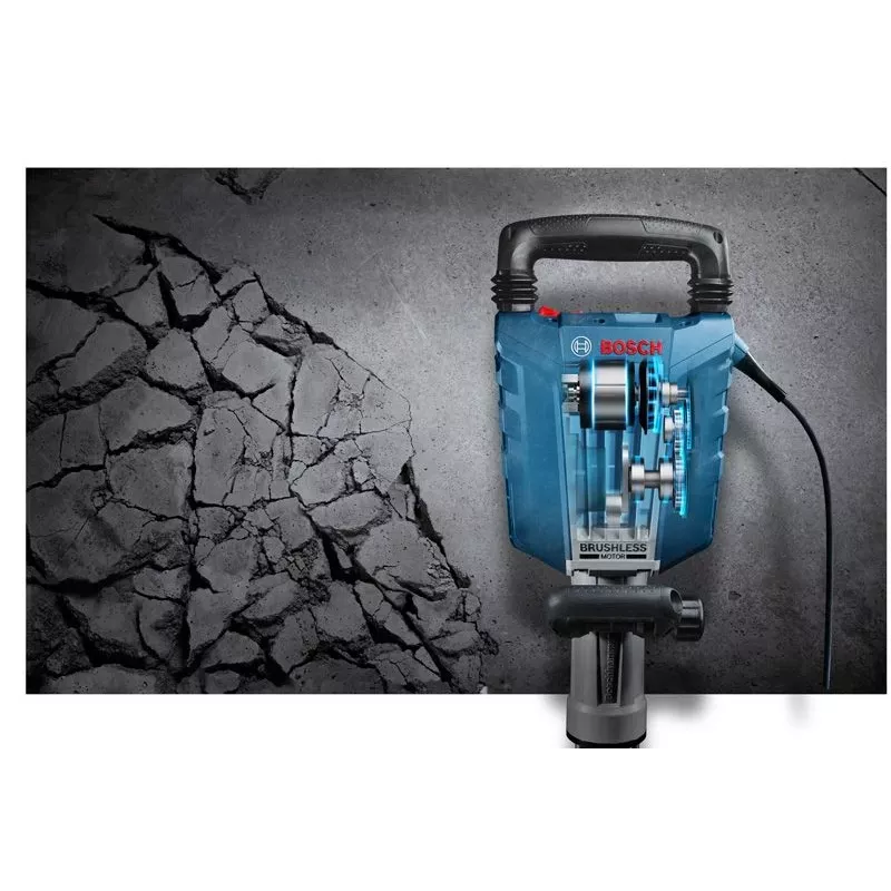Bosch GSH 14 C Professional 0611344020 Abbruchhammer, 1750 W, 23 J, mit Koffer, Blau