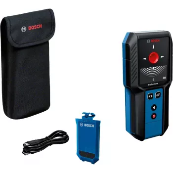 Bosch GMS 120-27 digitaler Multidetektor Stromkabel, Metall, Nichteisenmetall, Holz