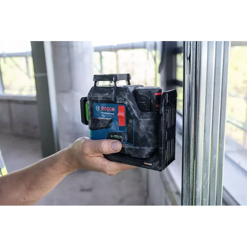 Bosch GLL 12V-100-33 CG Professional Akku-Linienlaser grün mit Halter LB 10 (0601065400)