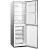Gorenje NRK418DCS4 freistehende Kühl-Gefrierkombination, 256 l (171 l + 85 l), Energieklasse D, 182,4 cm, Silber
