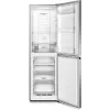 Gorenje NRK418DCS4 freistehende Kühl-Gefrierkombination, 256 l (171 l + 85 l), Energieklasse D, 182,4 cm, Silber