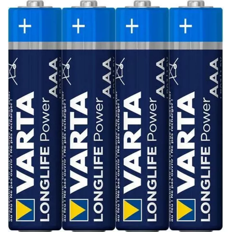 Varta Longlife Power AAA (LR03) Alkaline-Batterien, 40 Stück (04903121154)