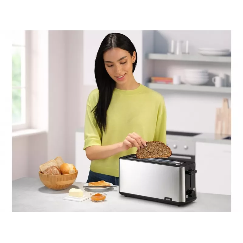 Braun HT 1610 8 1030 W Schwarz, Edelstahl