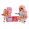 Rainbow High Little Dessert Shop with Kandy 522058-EUC Spielset mit Spielfigur, ab 6 Jahren