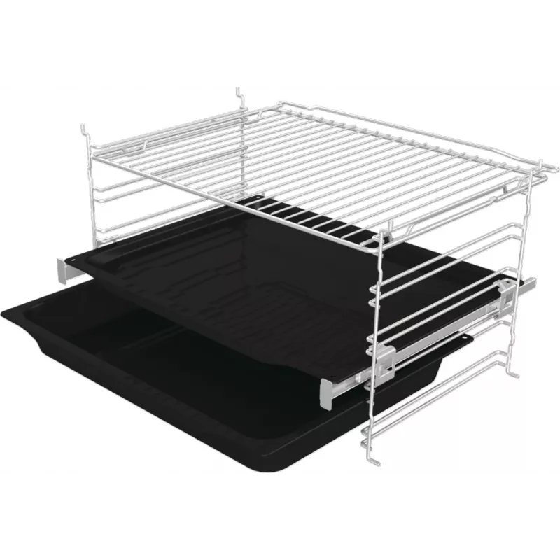 Gorenje BOS6737E13X Einbau-Elektrobackofen, 77 l, 60 cm, Energieeffizienzklasse A, Grill/Heißluft/konventionelle Beheizung, Edelstahl